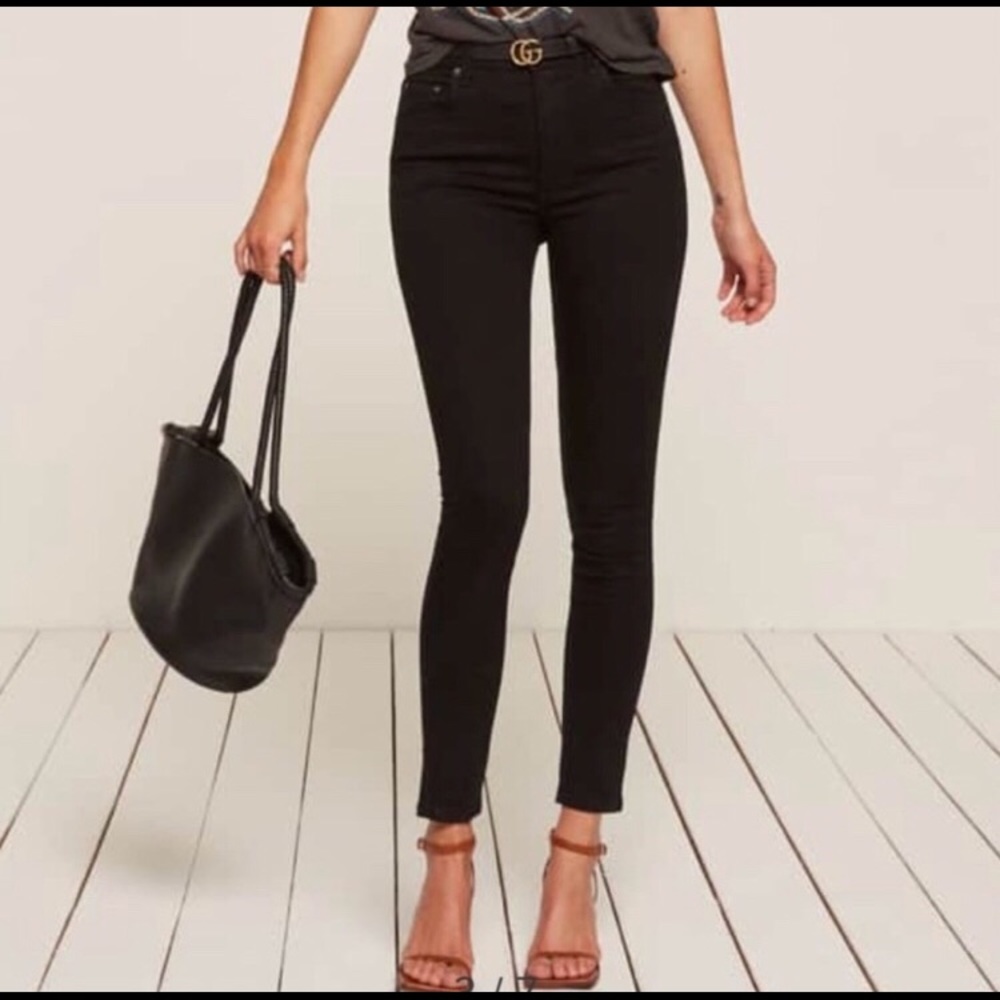 Reformation High and Skinny Jeans